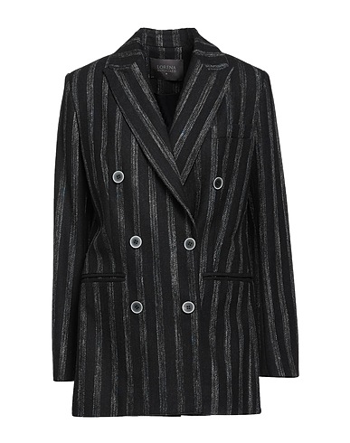 LORENA ANTONIAZZI Blazer Charcoal 91% Viscose, 5% Linen, 4% Elastane