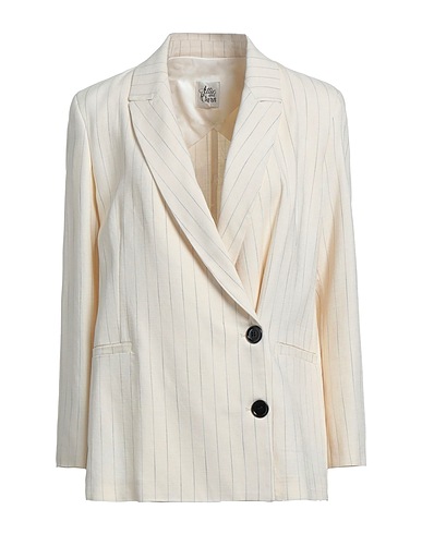 ATTIC AND BARN Blazer Cream 91% Viscose, 8% Polyester, 1% Elastane