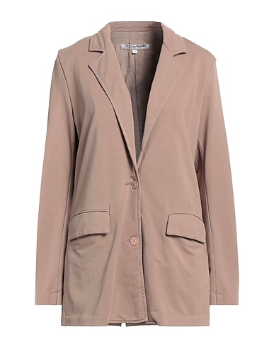 EUROPEAN CULTURE Giacca Khaki 67% Cotone, 30% Viscosa, 3% Elastan