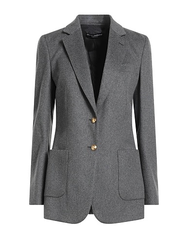 DOLCE&GABBANA Blazer Grey 97% Cashmere, 3% Elastane