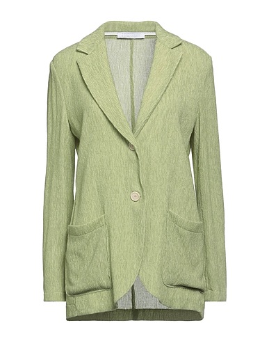 HARRIS WHARF LONDON Giacca Verde 59% Lyocell, 40% Poliestere, 1% Elastan