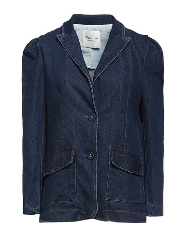 CELEBRITIES TRICOT Giacca Blu 65% Poliestere, 34% Cotone, 1% Elastan