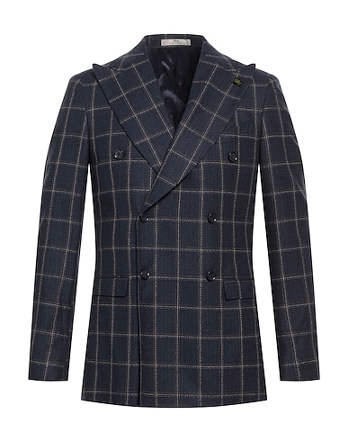 CC COLLECTION CORNELIANI Blazers Nachtblau 51% Schurwolle, 30% Baumwolle, 19% Polyamid
