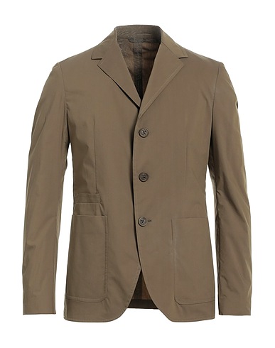 NEIL BARRETT Blazer Military green 70% Cotton, 30% Polyester
