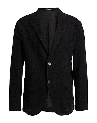 EMPORIO ARMANI Blazer Black 100% Cotton