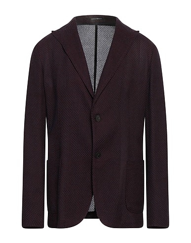 EMPORIO ARMANI Blazer Burgundy 100% Cotton