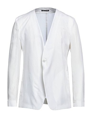 EMPORIO ARMANI Blazer Ivory 100% Cupro