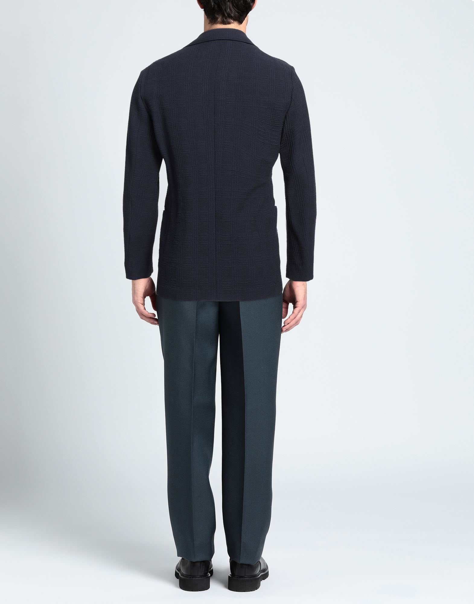 EMPORIO ARMANI Coats & Jackets | Blue Men's Blazer | YOOX