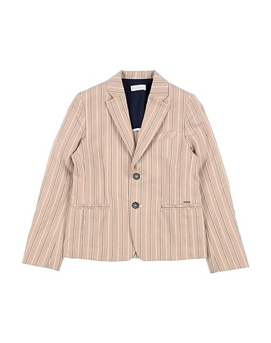 CARLO PIGNATELLI Blazers Beige 65% Baumwolle, 30% Polyester, 5% Andere Fasern
