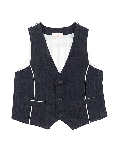 BYBLOS Panciotto Blu 97% Cotone, 3% Elastan