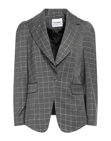 BRAND UNIQUE Blazer Grey 61% Polyester, 36% Viscose, 3% Elastane