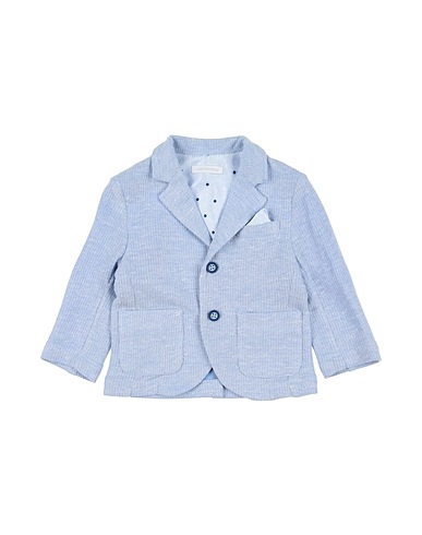 CARLO PIGNATELLI Blazer Celeste 63% Viscosa, 37% Lino