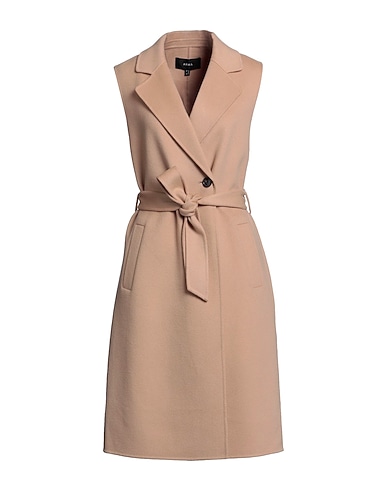 ARMA Full-length jacket Sand 100% Wool