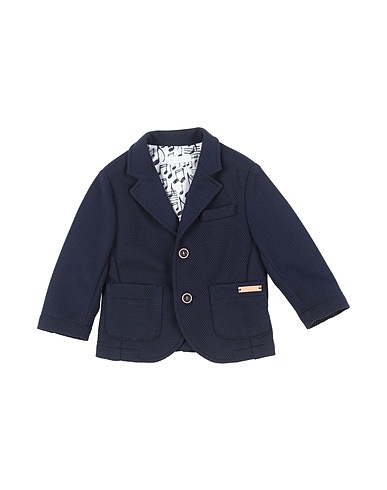 CARLO PIGNATELLI Blazer Navy blue 95% Polyester, 5% Elastane