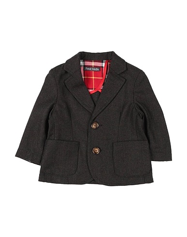 FRED MELLO Blazer Charcoal 60% Wool, 35% Polyester, 5% Polyamide
