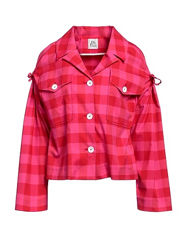 ATTIC AND BARN Blazer Fuchsia 48% Cotton, 35% Polyester, 15% Viscose, 2% Elastane