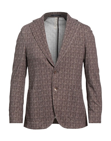 PAOLONI Blazer Brown 97% Cotton, 3% Elastane