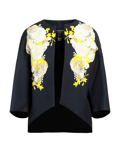 GIAMBATTISTA VALLI ブルゾン ミッドナイトブルー コットン 100% / シルク