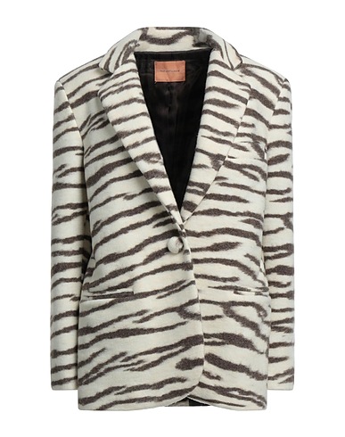 ANDAMANE Blazer Ivory 72% Polyester, 28% Wool