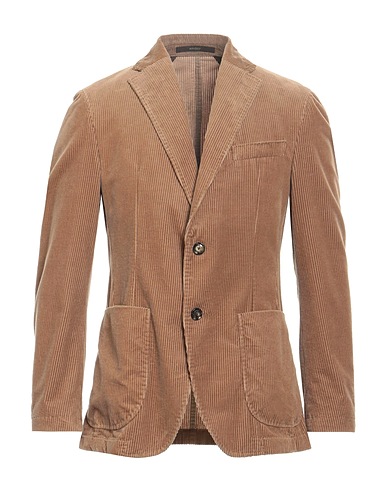 WINDSOR. Blazer Marrone 100% Cotone