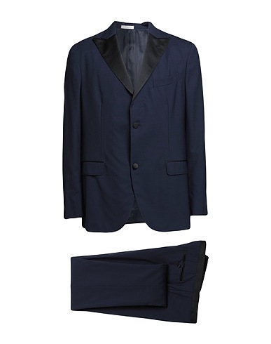 BOGLIOLI Suits Midnight blue 100% Virgin Wool
