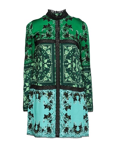 PINKO Short dress Green 100% Viscose