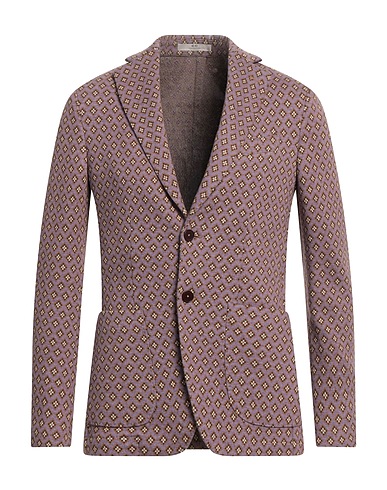 CC COLLECTION CORNELIANI Blazer Mauve 55% Cotton, 45% Virgin Wool