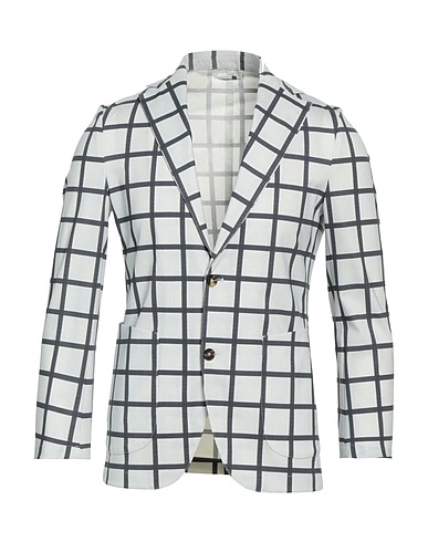 GIAMPAOLO Blazer Midnight blue 55% Viscose, 40% Polyamide, 5% Elastane