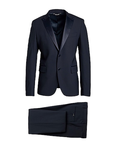 BRIAN DALES Suits Midnight blue 67% Wool, 30% Polyamide, 3% Elastane