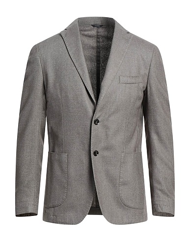 TOMBOLINI Blazer Taupe 60% Cashmere, 40% Polyester