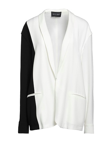 BAJA EAST Blazer White 86% Triacetate, 14% Polyethylene