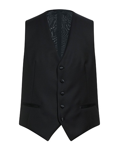 TAGLIATORE Waistcoat Midnight blue 100% Super 110s Wool