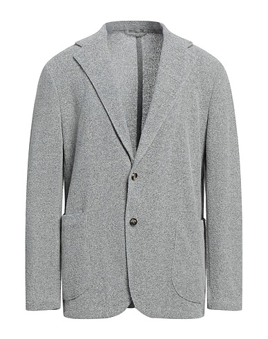 GIAMPAOLO Blazer Grey 60% Cotton, 40% Polyester