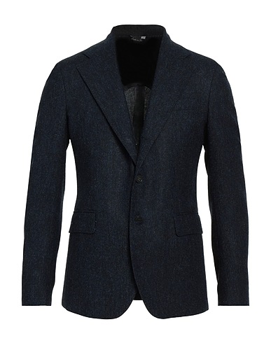 BRIAN DALES Blazer Navy blue 100% Wool