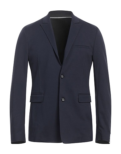 PAOLO PECORA Blazer Midnight blue 56% Viscose, 36% Polyamide, 8% Elastane