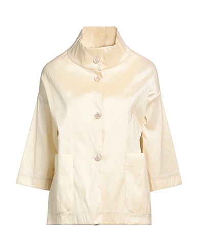 ROSSOPURO Jacket Beige 64% Polyester, 33% Nylon, 3% Elastane