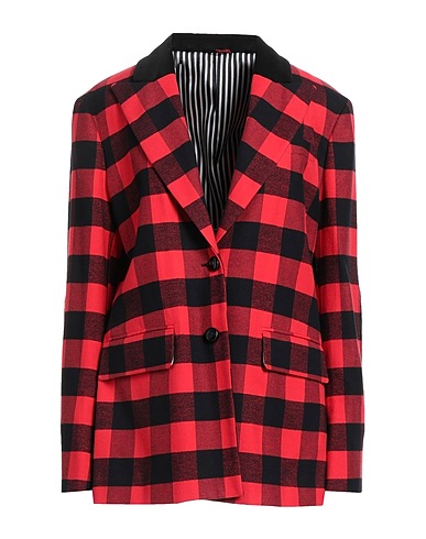 VI TO VI Giacca Rosso 100% Cotone
