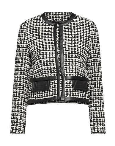 SLY010 Jackett Schwarz 37% Wolle, 19% Recycelte Baumwolle, 18% Recyceltes Polyamid, 16% Andere Fasern, 10% Polyamid