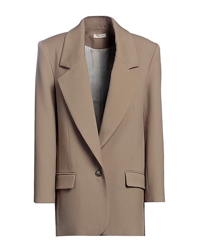 THE MANNEI Blazer Sand 80% Wool, 20% Silk