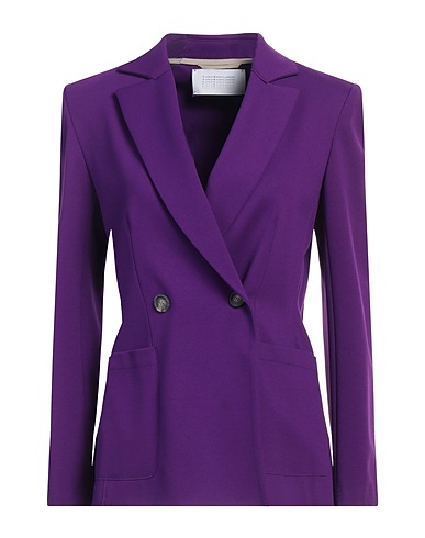 HARRIS WHARF LONDON Giacca Viola 56% Viscosa, 36% Poliammide, 8% Elastan