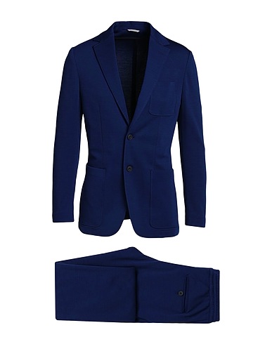 CANALI スーツ ブルー ウール 87% / ナイロン 13%