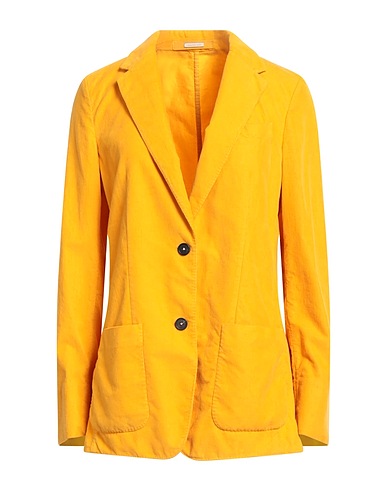 MASSIMO ALBA Giacca Giallo ocra 100% Cotone
