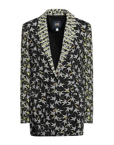 CAVALLI CLASS Blazer Black 96% Viscose, 4% Elastane