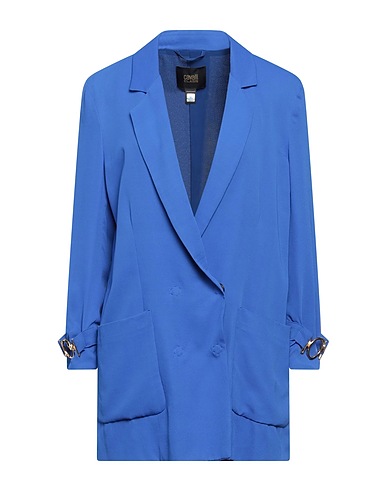 CAVALLI CLASS Americana Azul eléctrico 100% Poliéster