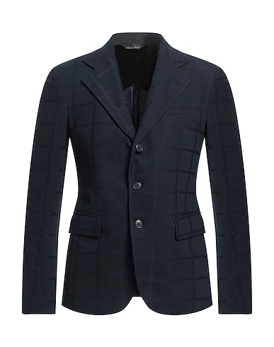 BRIAN DALES Blazer Midnight blue 100% Cotton