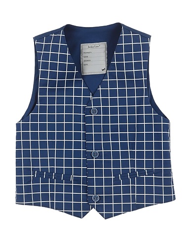 JACKIE LAW® Waistcoat Blue 97% Cotton, 3% Elastane