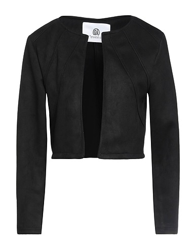 EVEN IF Jacket Black 45% Polyester, 20% Acrylic, 15% Wool, 15% Cotton, 5% Other Fibres