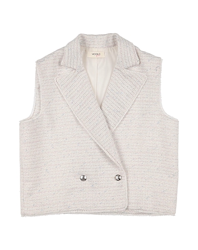 VICOLO Blazer White 100% Polyester