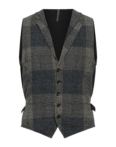 MONTEDORO Suit vest Grey 45% Silk, 44% Wool, 8% Polyamide, 3% Cashmere