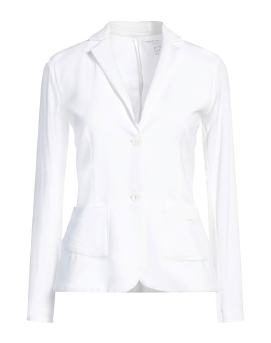 MAJESTIC FILATURES Giacca Bianco 94% Viscosa, 6% Elastan